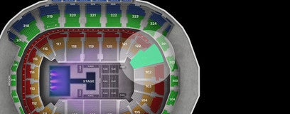 Seat view from Lower