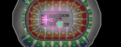 Seat view from Floor