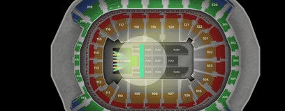 Seat view from Floor