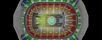 Seat view from Floor