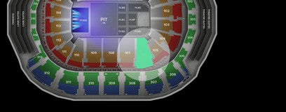 Seat view from Lower