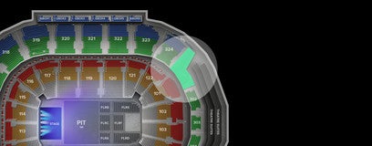 Seat view from Suite