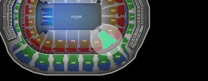 Seat view from Lower