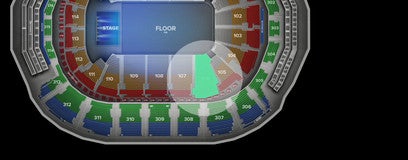 Seat view from Lower