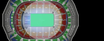 Seat view from GA Floor