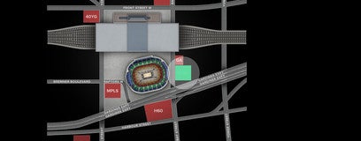 Seat view from 45 Bay St Garage