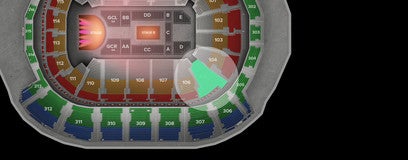 Seat view from Lower