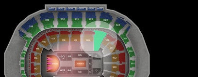 Seat view from Lower