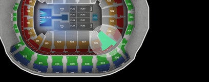 Seat view from Lower