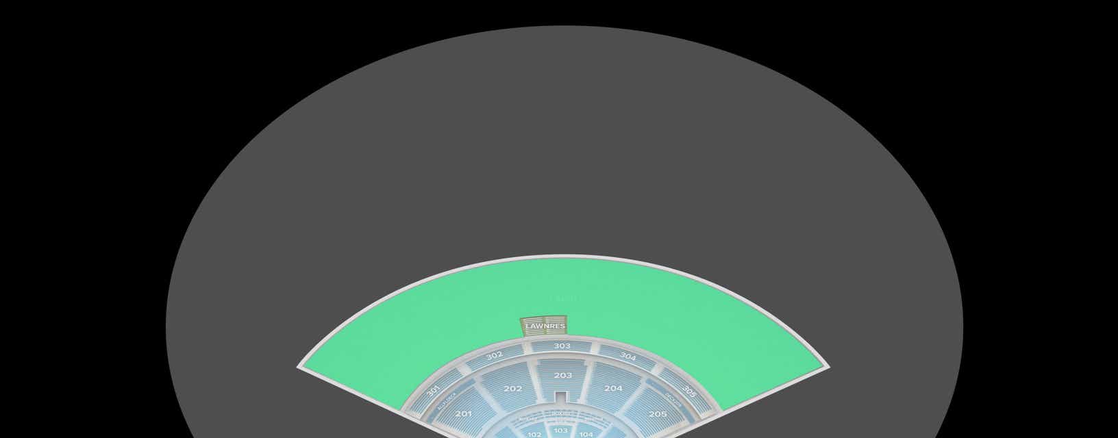 Seat view from GA Lawn