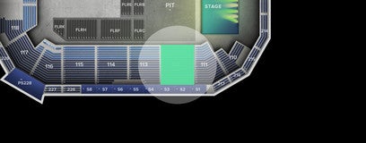 Seat view from Lower