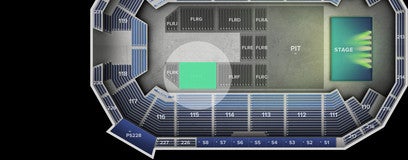 Seat view from Floor