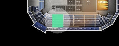 Seat view from Lower