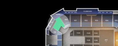 Seat view from Lower