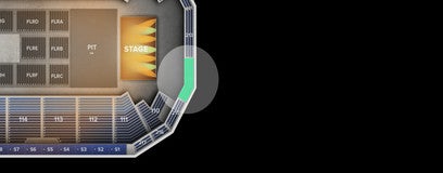 Seat view from Upper