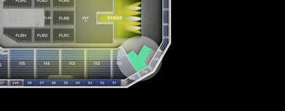 Seat view from Lower