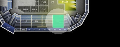 Seat view from Lower