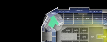 Seat view from Lower