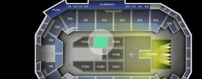 Seat view from Floor