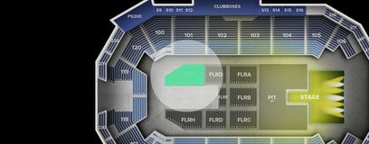 Seat view from Floor