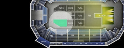 Seat view from 