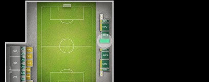 Seat view from Midfielders Reserved