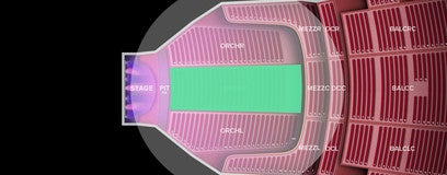 Seat view from Orchestra