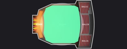 Seat view from General Admission