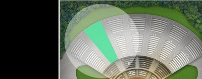 Seat view from Bleacher