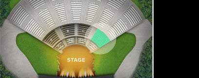 Seat view from Reserved