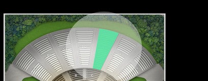 Seat view from Bleacher