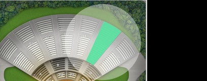 Seat view from Bleacher