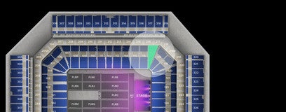 Seat view from Lower