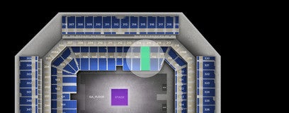 Seat view from Lower