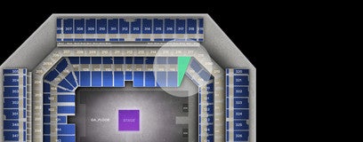 Seat view from Lower