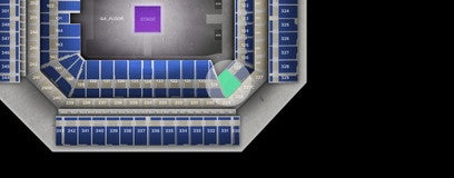 Seat view from Lower