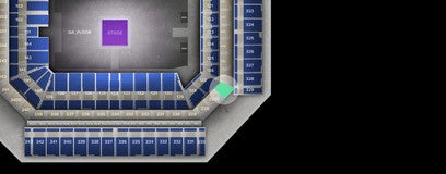 Seat view from Club
