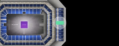 Seat view from Upper