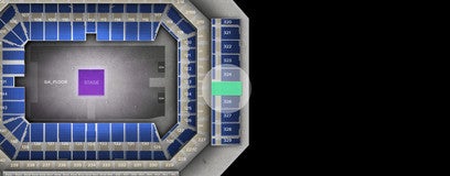 Seat view from Upper