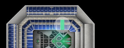 Seat view from Lower