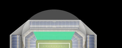 Seat view from General Admission