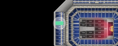 Seat view from Upper