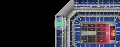 Seat view from Upper