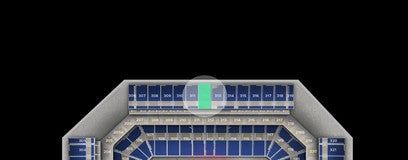 Seat view from Upper