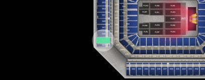 Seat view from Upper