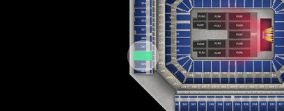 Seat view from Upper