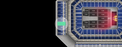 Seat view from Upper