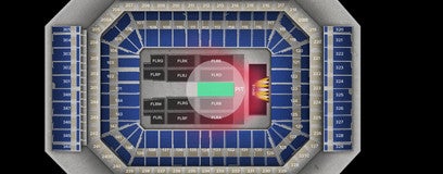 Seat view from Floor