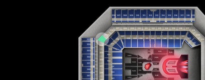 Seat view from Club