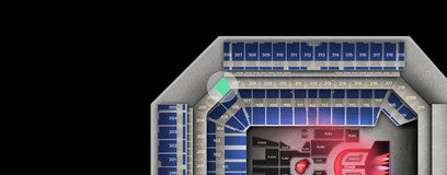 Seat view from Club